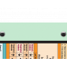 Trifold WhiteCoat Clipboard® - Mint Critical Care Edition